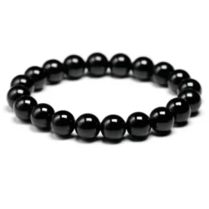 Bracelet Tourmaline Noire en Pierre Naturelle