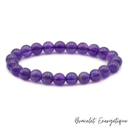 bracelet améthyste