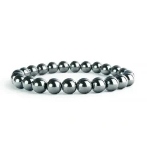 Bracelet magnétique hématite 