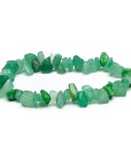 Bracelet Chips en Pierre Naturelle d’Aventurine