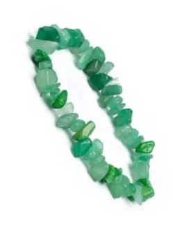 Bracelet Chips en Pierre Naturelle d’Aventurine