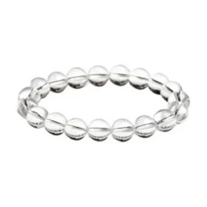 bracelet en cristal de roche pierre naturelle