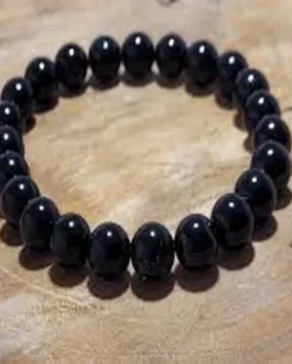 Bracelet Obsidienne Noire 8mm