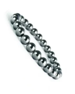 Bracelet Magnétique Hématite 8mm