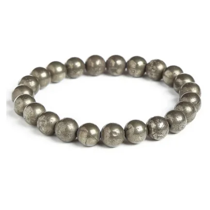 bracelet pyrite pierre naturelle