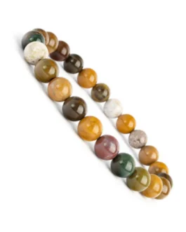 Bracelet Jaspe Océan 8mm
