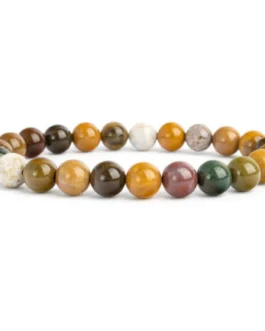 Bracelet Jaspe Océan 8mm